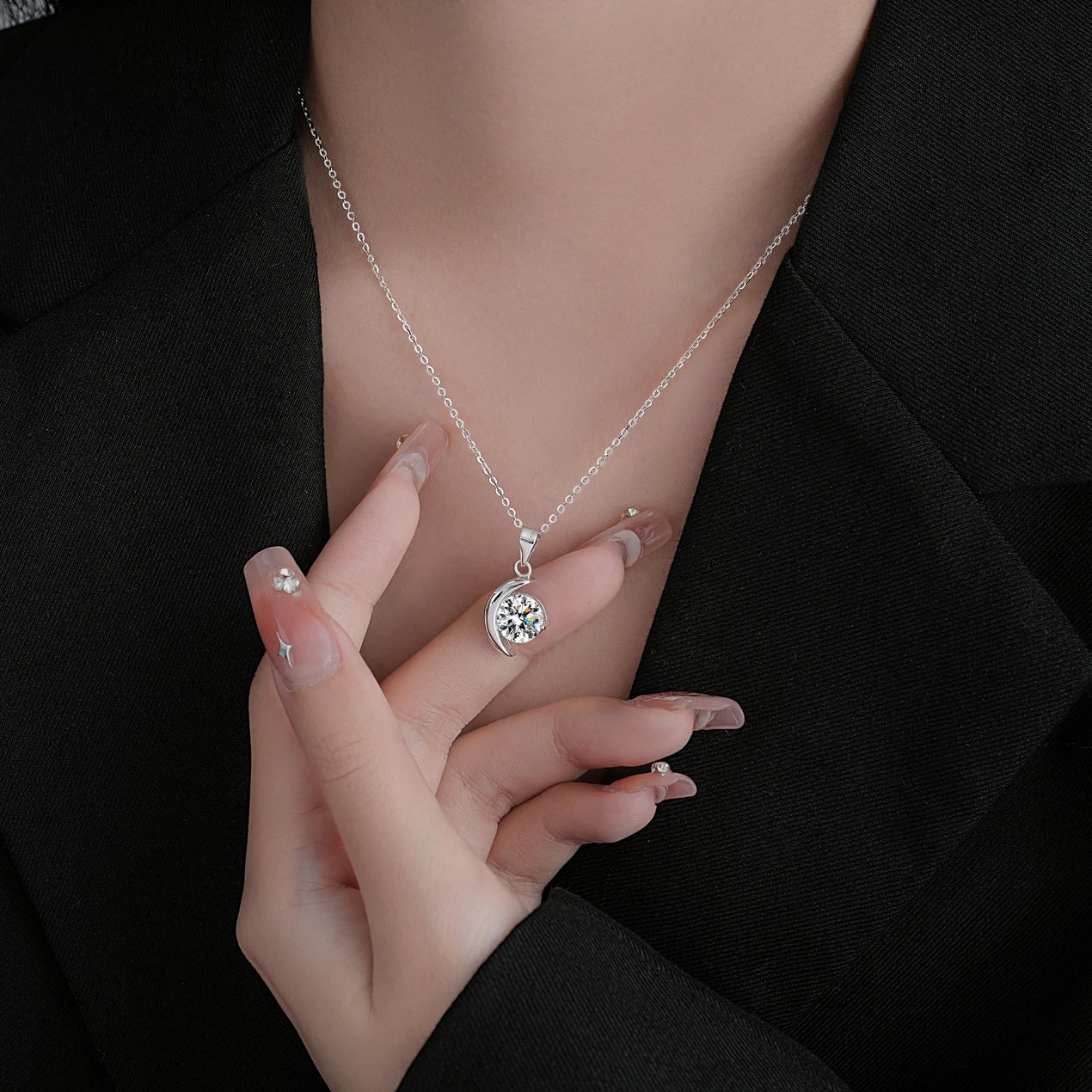 Eliana Necklace | Sterling Silver