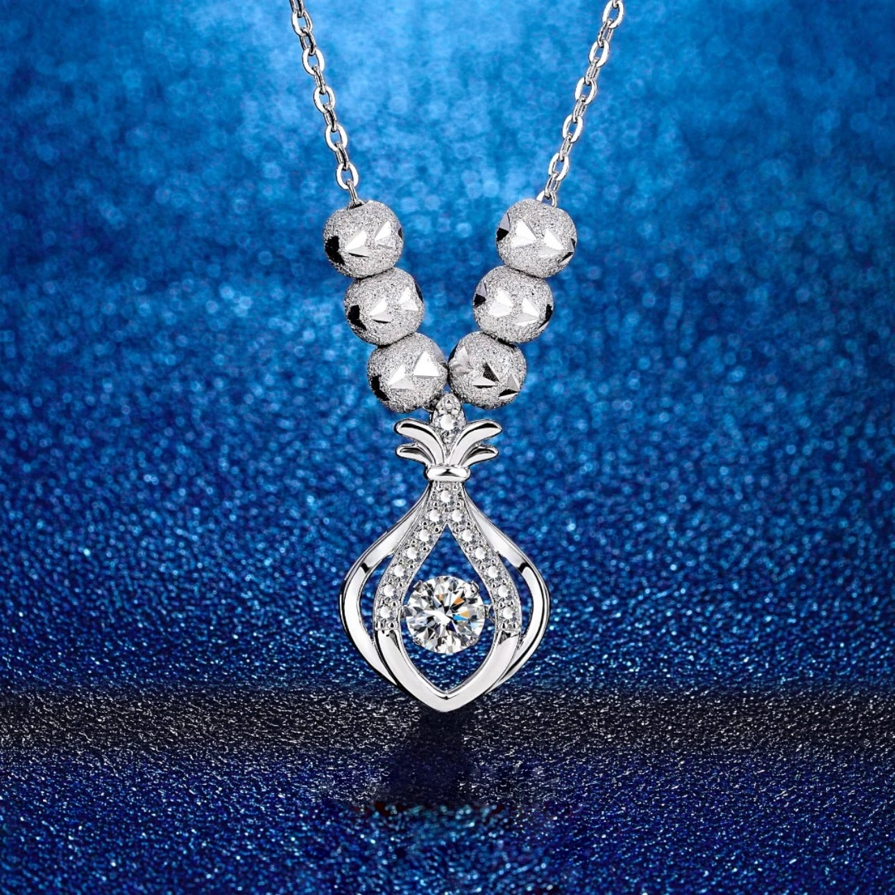 Lia Necklace | Sterling Silver