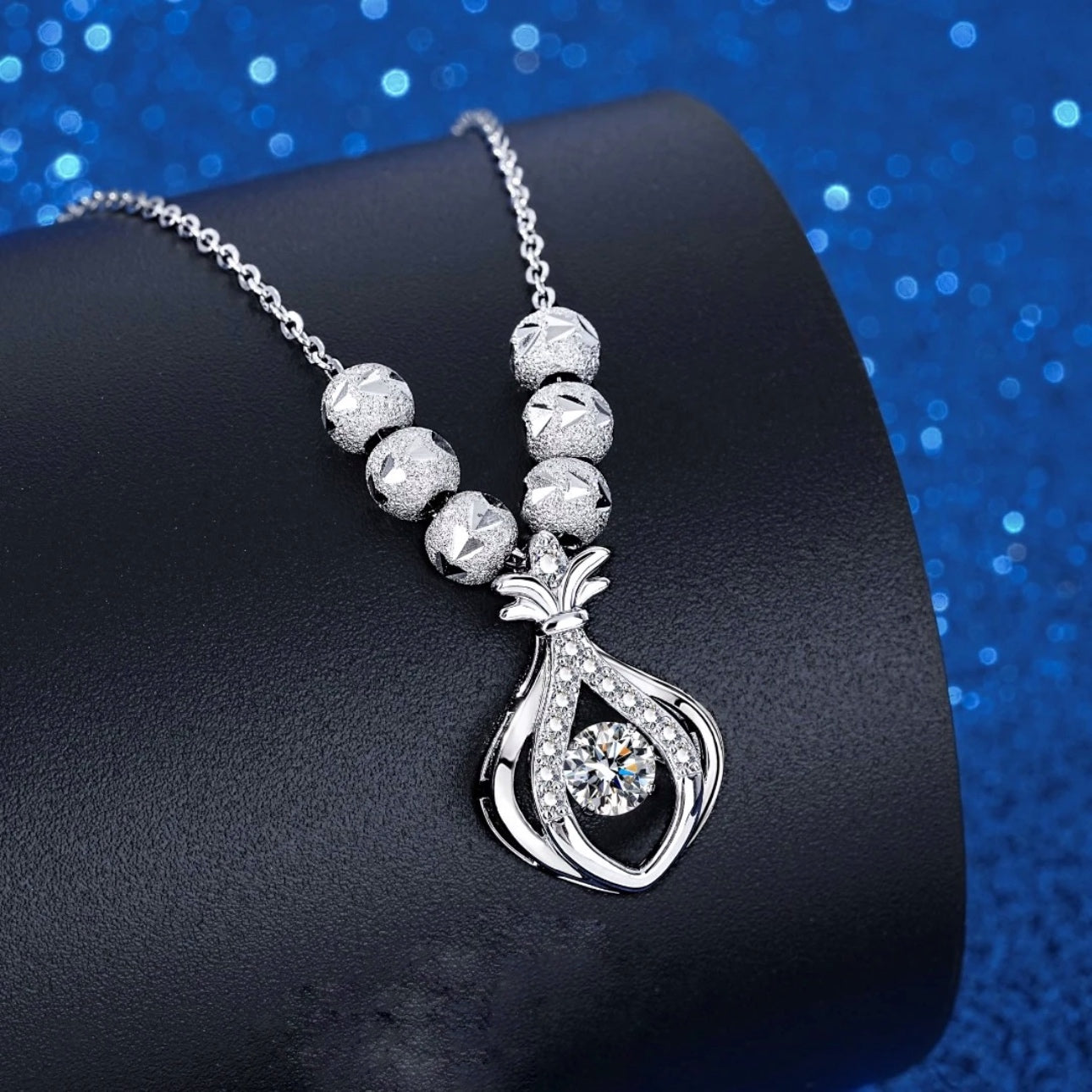 Lia Necklace | Sterling Silver