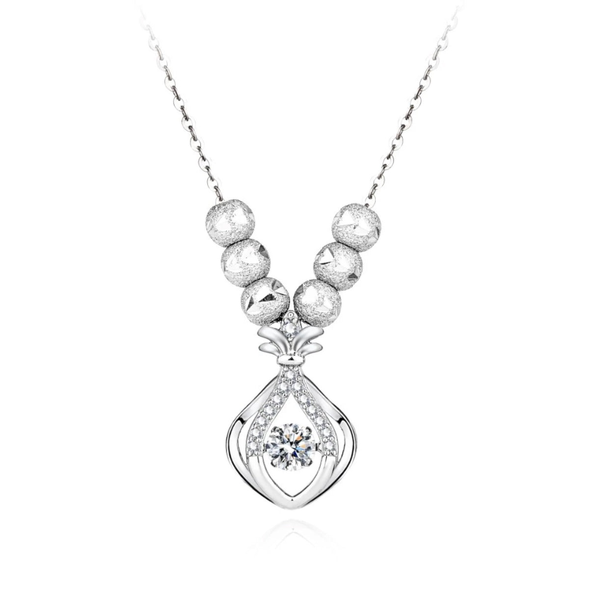 Lia Necklace | Sterling Silver
