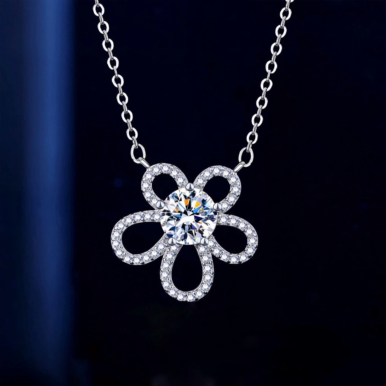 Lena Necklace | Sterling Silver