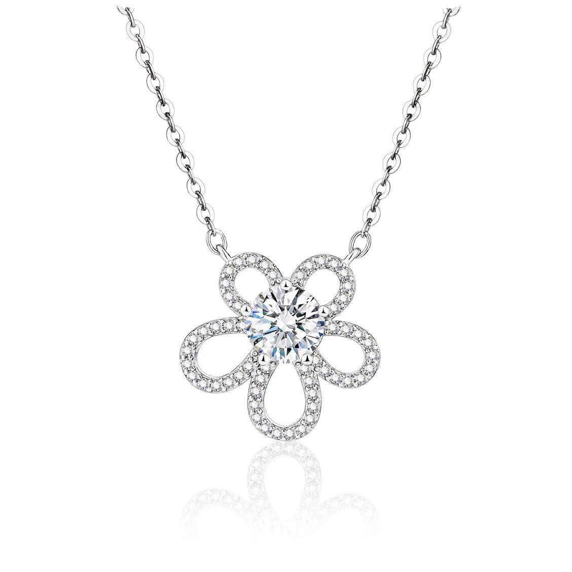 Lena Necklace | Sterling Silver