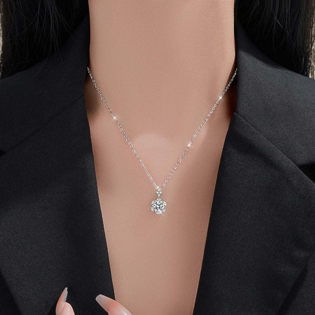 Oakley Necklace | Sterling Silver