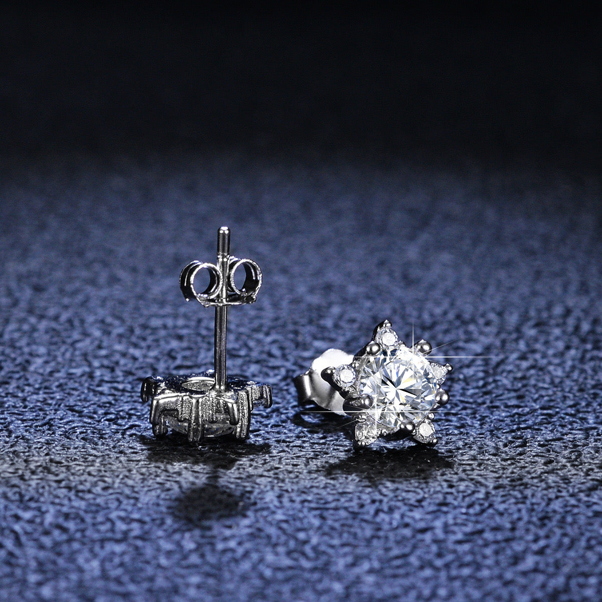 Star Earrings | Sterling Silver