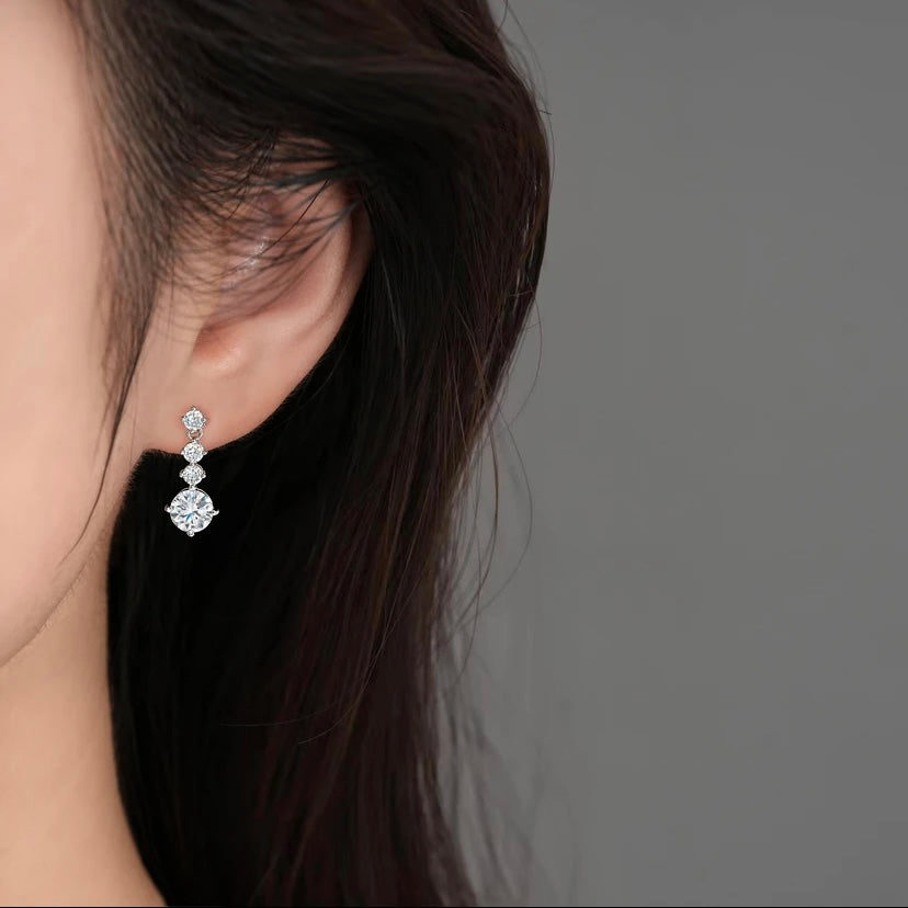 Faye Earrings | Sterling Silver