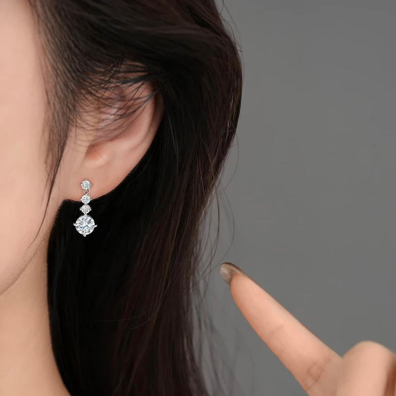 Faye Earrings | Sterling Silver